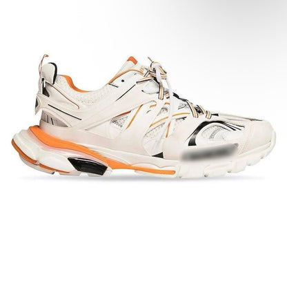 BB TRACKS - WHITE & ORANGE