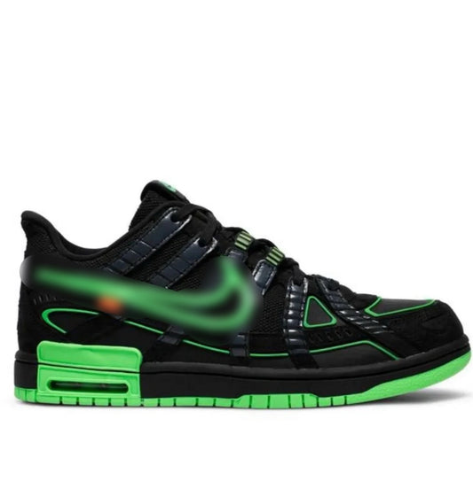 RUBBER DUNKS - GREEN STRIKE