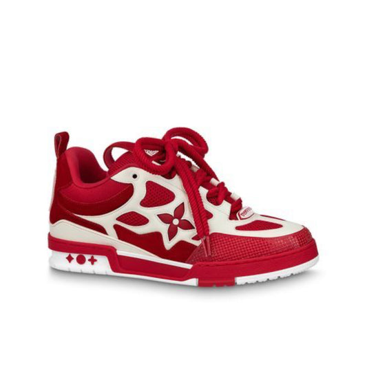LV SKATE SNEAKERS - RED