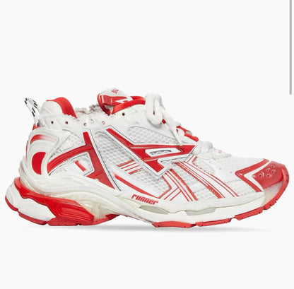 BB RUNNERS - WHITE & RED
