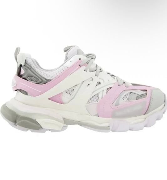 BB TRACKS - PINK WHITE GRAY