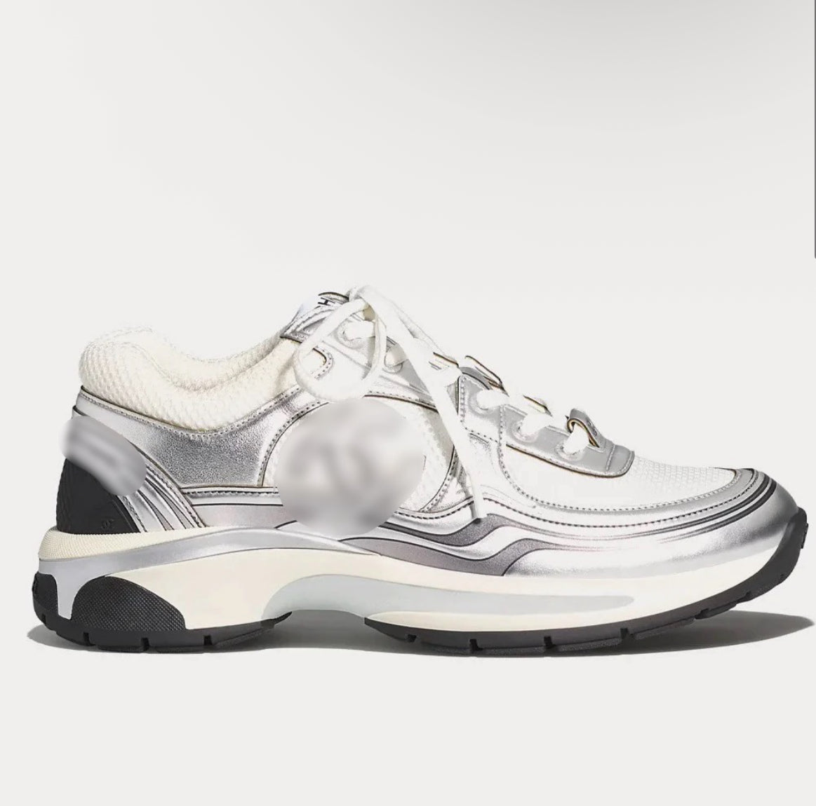CH*NEL SNEAKERS - SILVER
